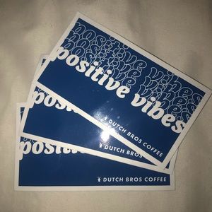 DUTCH BROS STICKER ✨